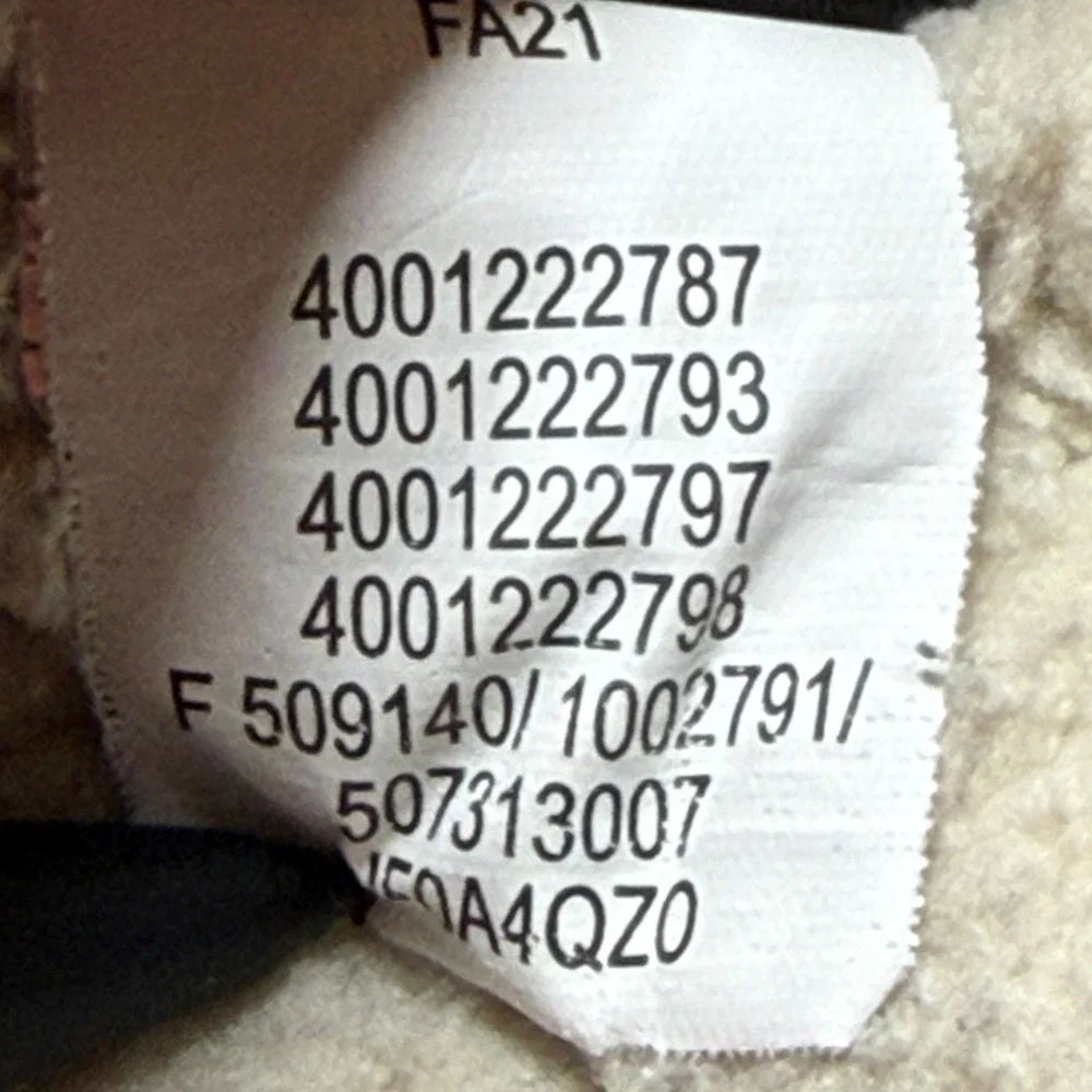 The North Face Cuchillo Full Zip Hoodie Sherpa Lined Jacket Mens Medium Brown